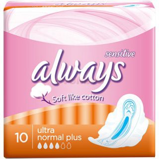 ALWAYS SENSITIVE ULTRA PLUS X10