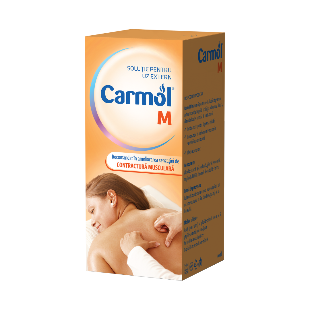 Lotiune pentru masaj Carmol M, Biofarm | 100 ml