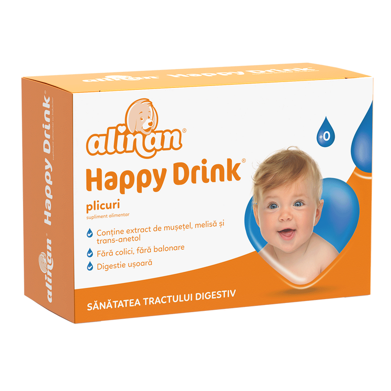 Happy Drink Alinan, Fiterman Pharma | 20 plicuri