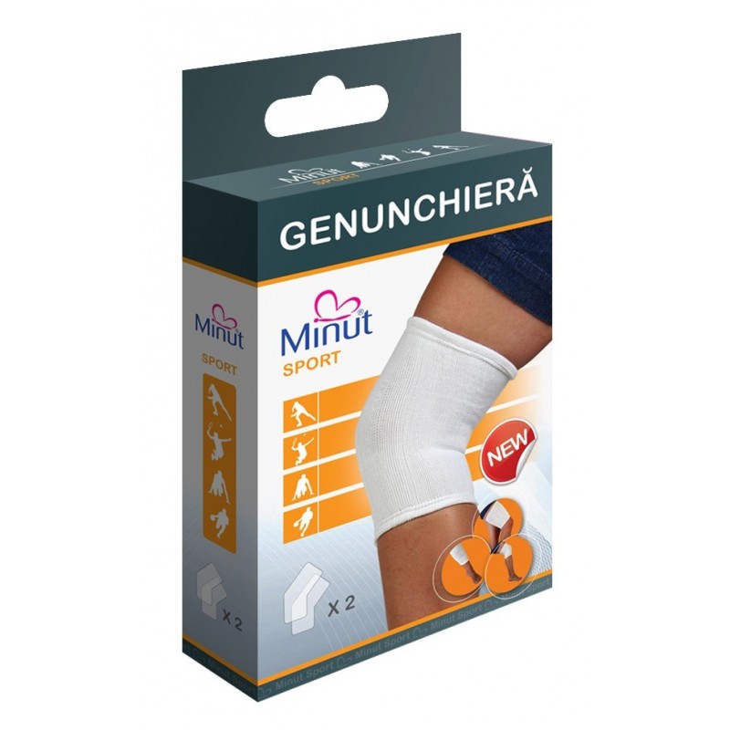 Genunchiera elastica sport L, Minut