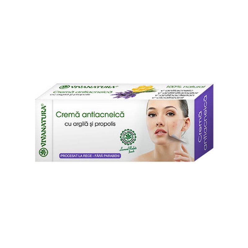 Crema antiacneica, Vivanatura | 20 ml