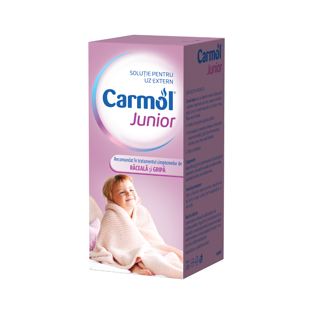 Carmol junior solutie uz extern, Biofarm | 100 ml