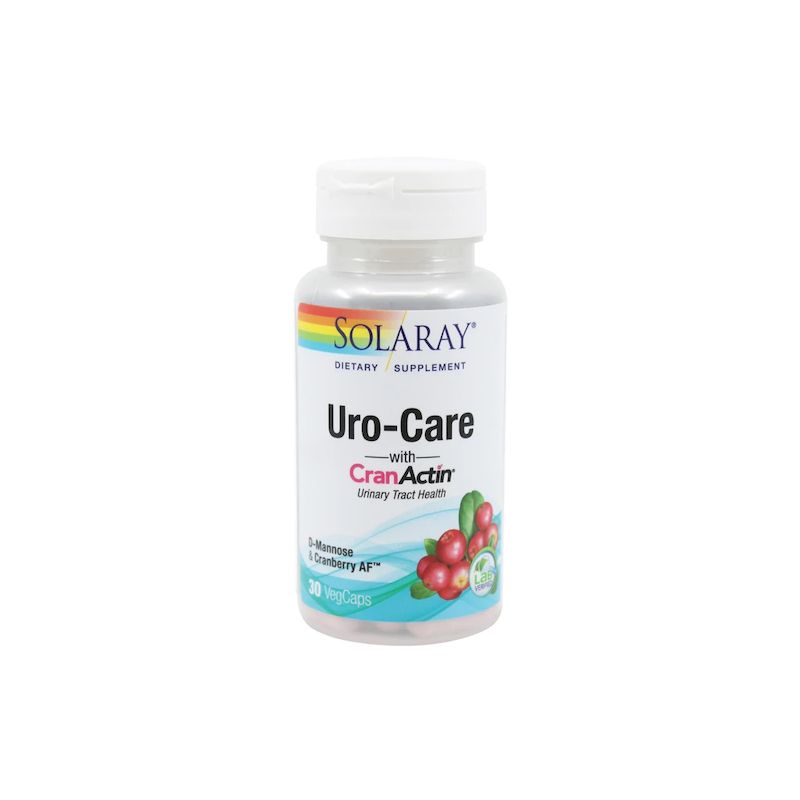 Solaray Uro-Care cu CranActin | 30 capsule