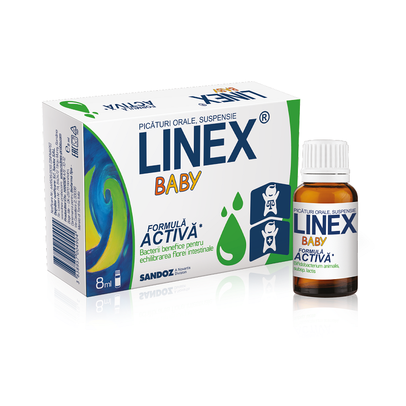 Linex Baby picaturi orale | 8 ml
