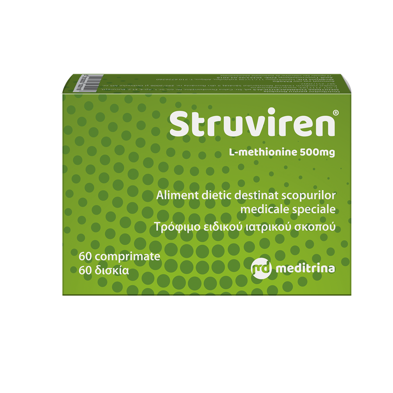 Struviren, 500 mg, Meditrina Pharmaceuticals | 60 comprimate