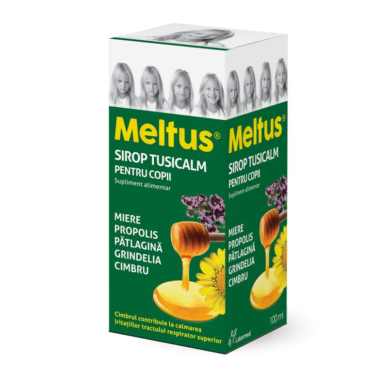Meltus sirop Tusicalm copii, Labormed Pharma | 100 ml