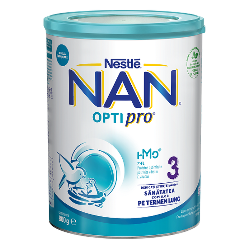 Lapte praf NAN 3 Optipro de la 1 an | 400 g