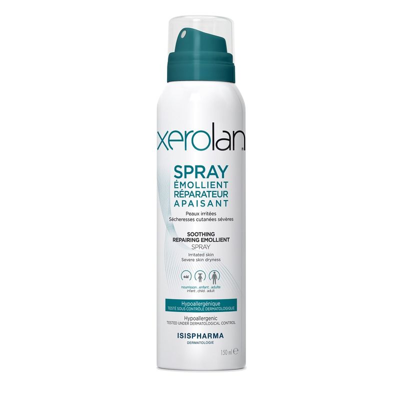 Spray emolient reparator pentru pielea fragila Xerolan, Isis Pharma | 150 ml