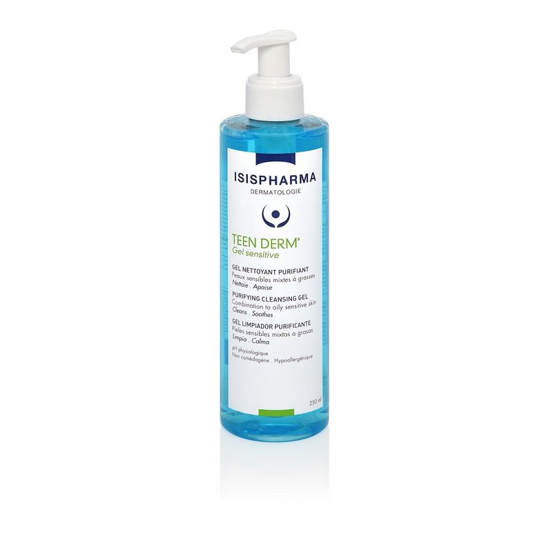 Gel de curatare Teen Derm Sensitive, IsisPharma | 250 ml