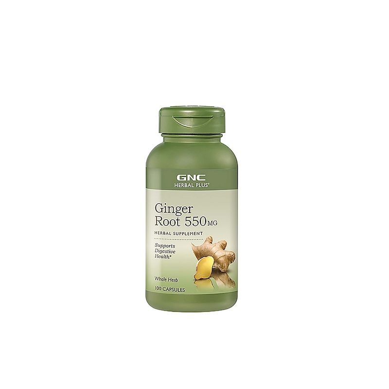 GNC Herbal Plus Radacina de Ghimbir 550 mg | 100 capsule