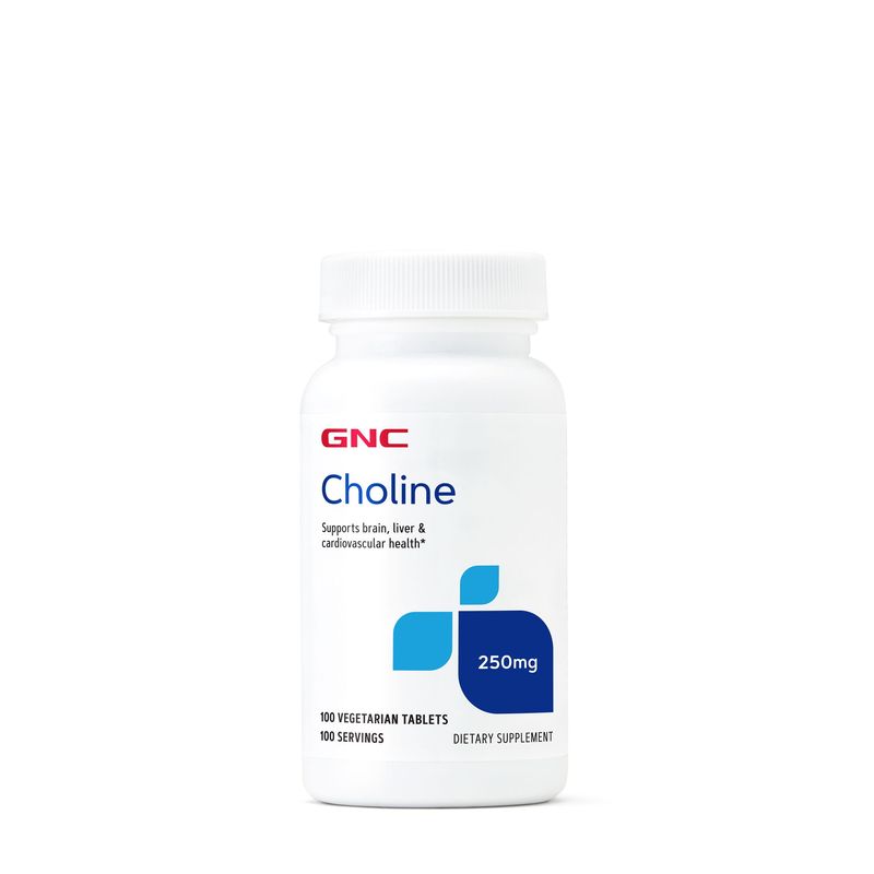 GNC Colina 250mg | 100 tablete