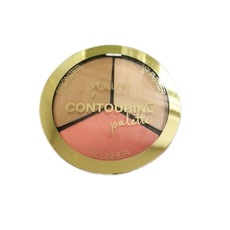 INGRID VOLLARE PALETA CONTURARE FACIALA 3IN1 BLUSH ILUMINATOR BRONZER 18G