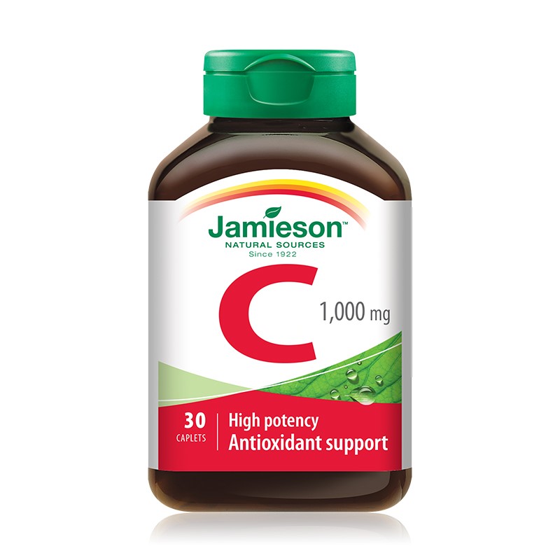 Vitamina C, 1000 mg, Jamieson | 30 capsule