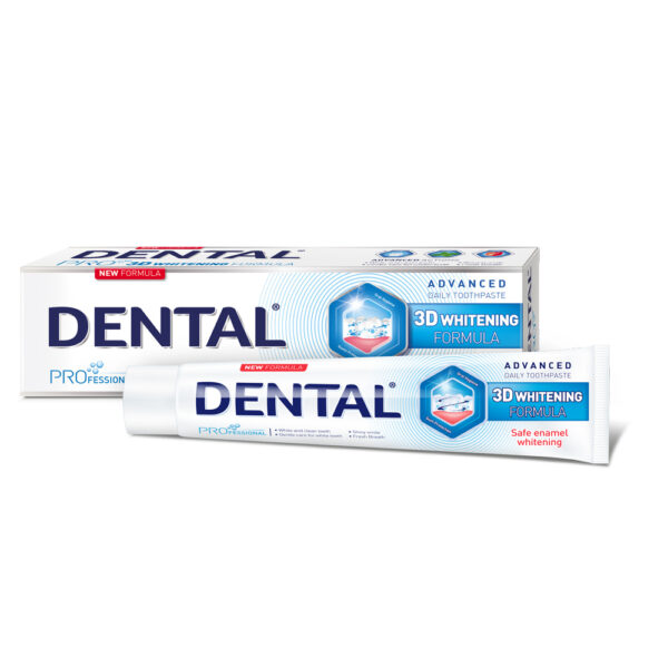 PASTA DE DINTI DENTAL PRO ADVANCED PROTECT 3D WHITENING 75ML