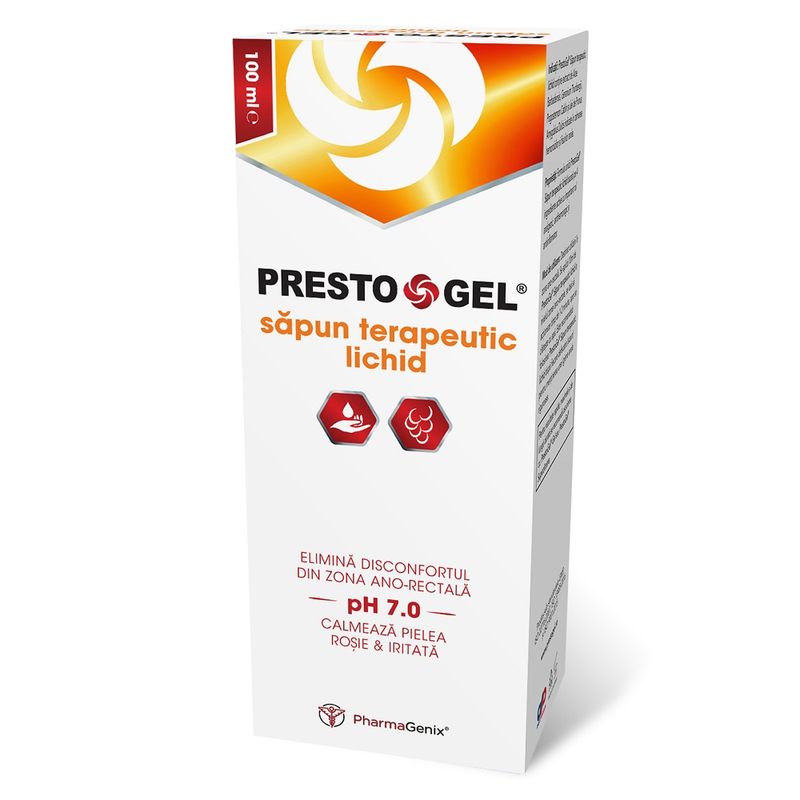 PRESTOGEL SAPUN TERAPEUTIC LICHID 100ML