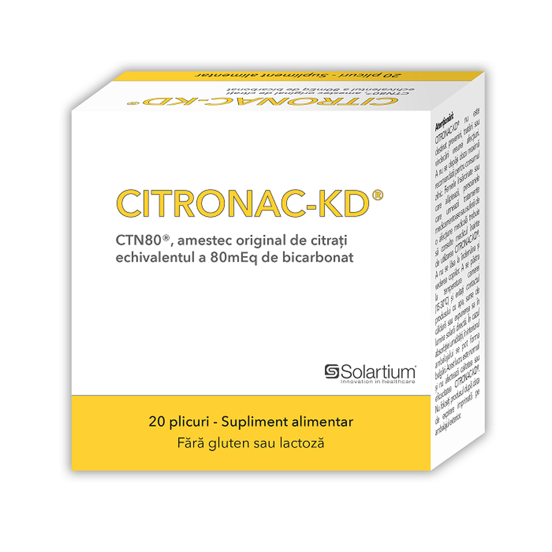 Citronac-KD, Meditrina Pharmaceuticals  | 20 plicuri