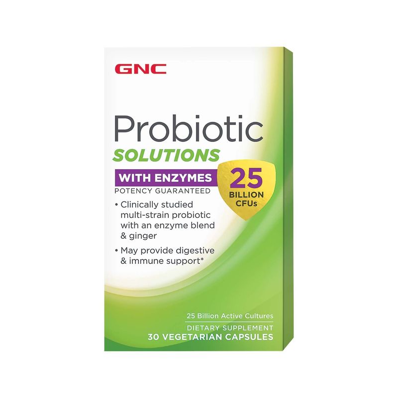 GNC Probiotic cu Enzime Digestive 25 Miliarde CFU | 30 cps