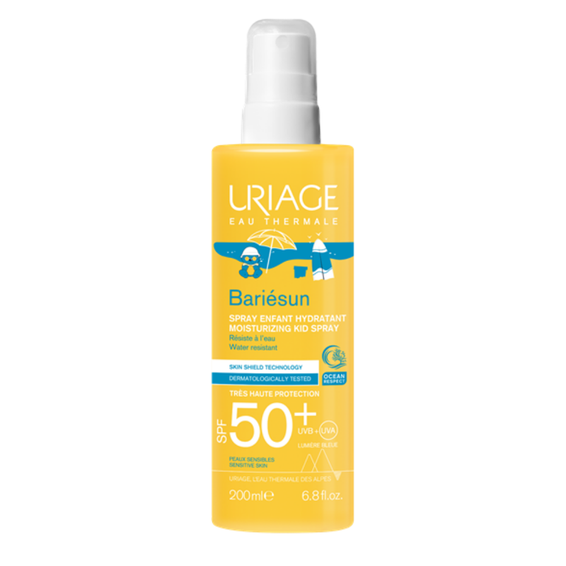 Spray de protectie solara cu SPF 50+ pentru copii Bariesun, Uriage | 200 ml