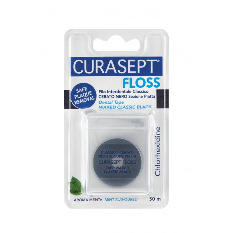 Ata dentara neagra cerata cu clorhexidina, Curasept | 20g