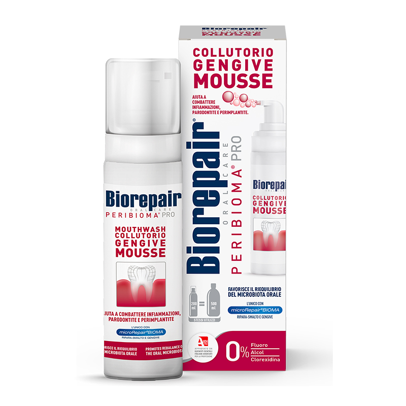 Spuma pentru igiena orala Peribioma Biorepair, Coswell | 200 ml