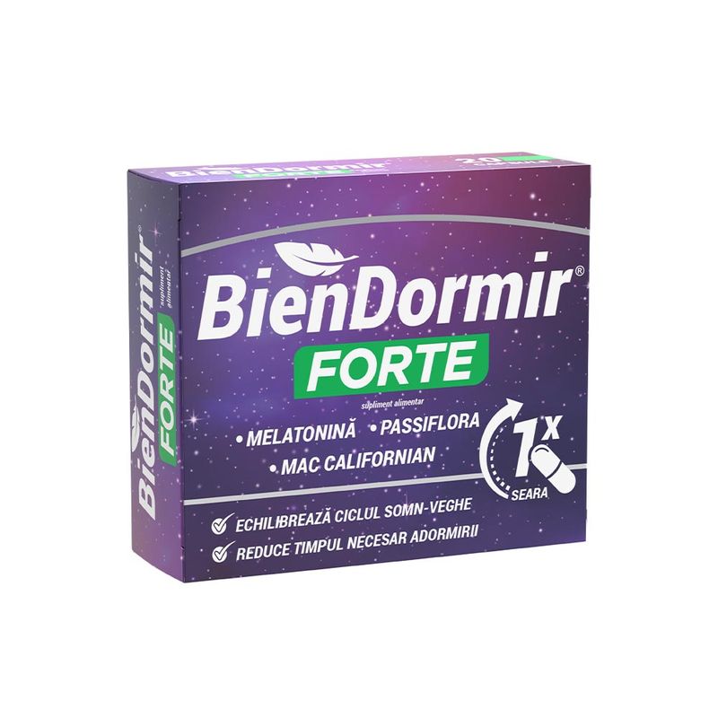 Bien Dormir Forte, Fiterman Pharma | 20 capsule