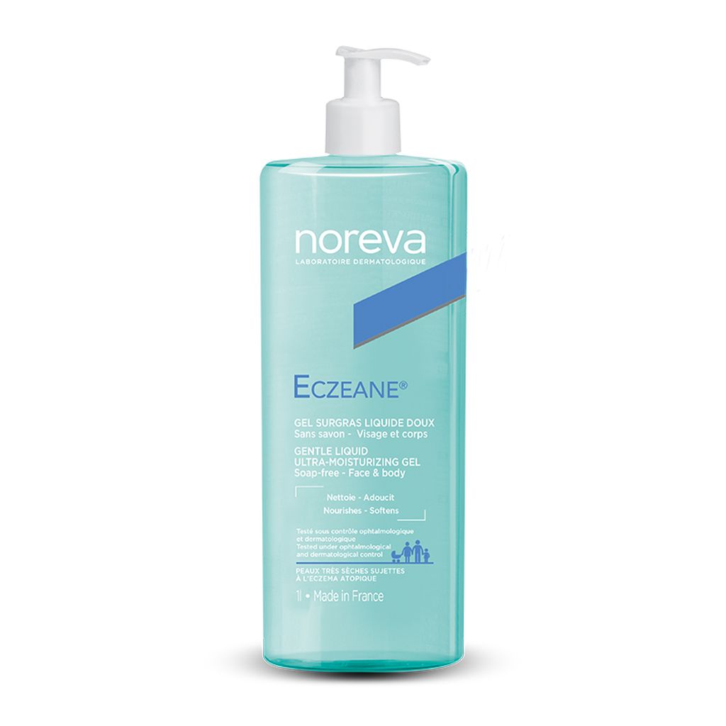 Gel de dus pentru piele uscata Eczeane, Noreva | 1000 ml