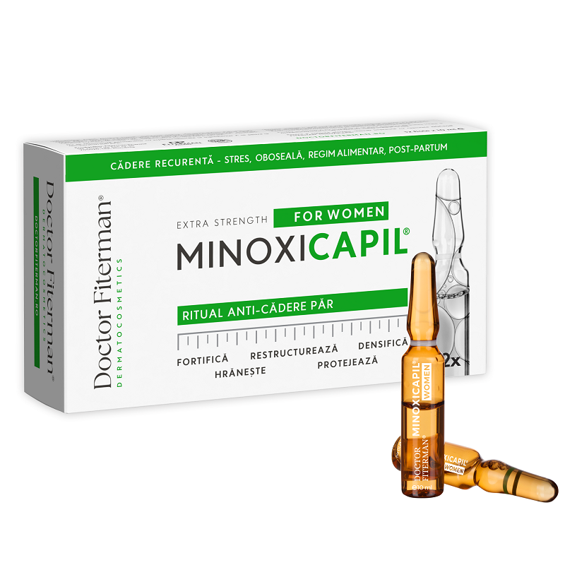 Minoxicapil Women, Doctor Fiterman | 12 fiole x 10 ml