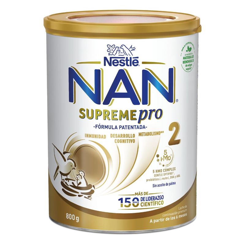 Formula de lapte praf Nan 2 Supreme Pro, +6 luni, Nestle | 800 g