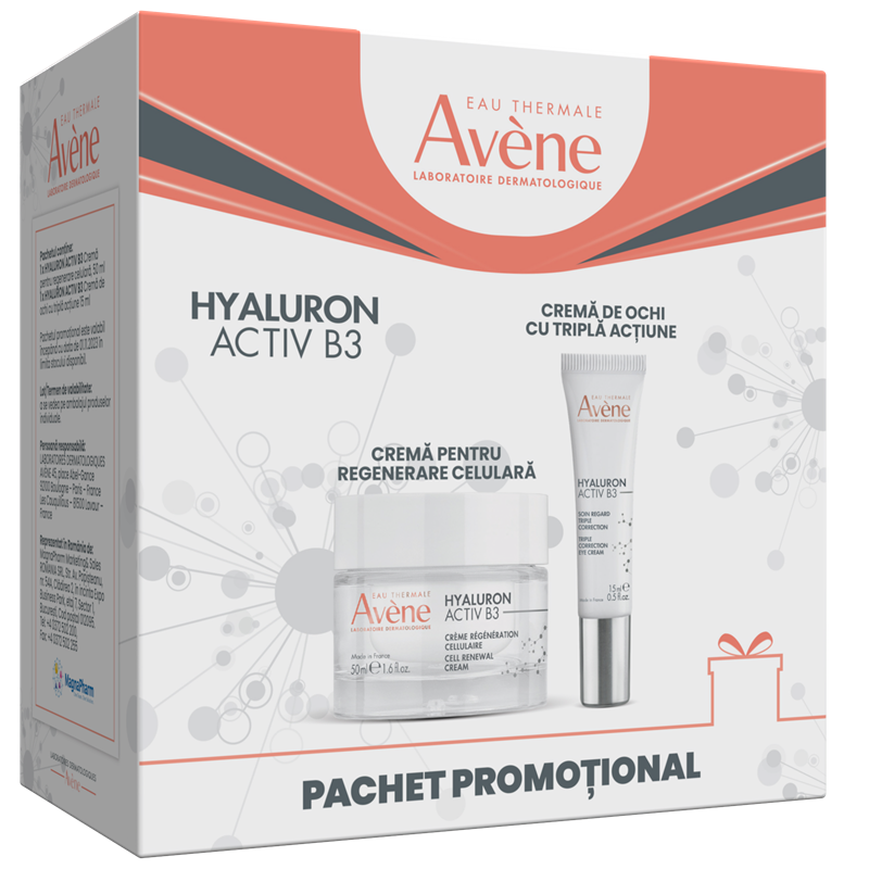 Pachet Hyaluron Activ B3, Avene, Pierre Fabre