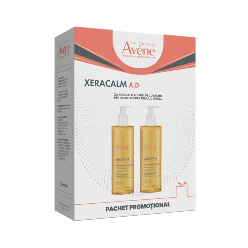 AVENE XERACALM  A.D.ULEI 400ML 1+1 PACHET PROMOTIONAL