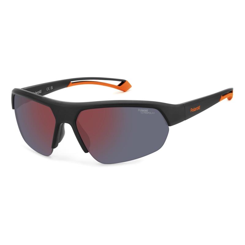 OCHELARI POLAROID PLD7048/S 8LZ 66 BG BLACK ORANGE PE FIR