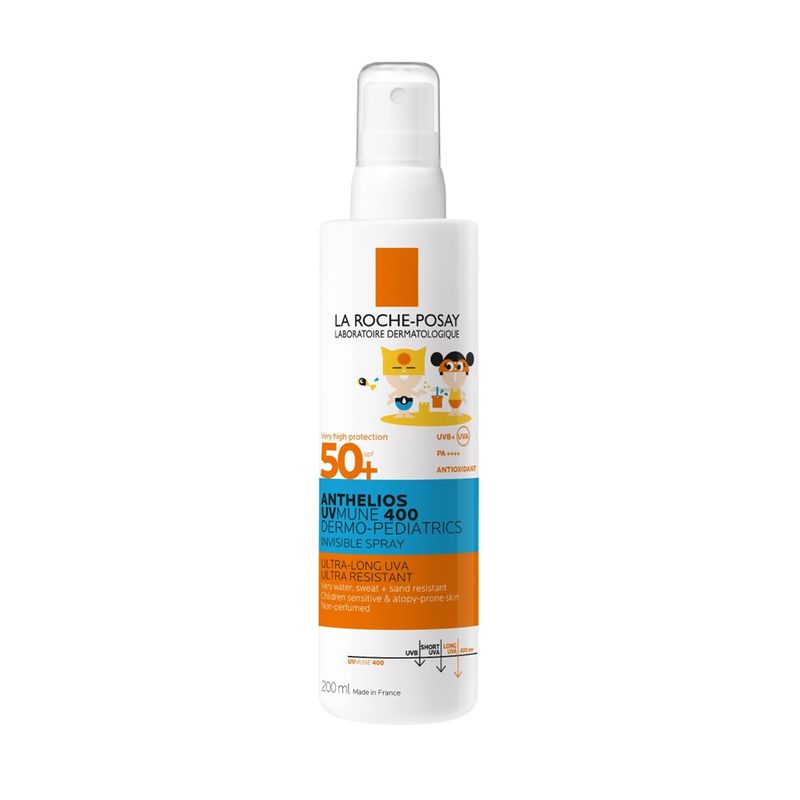 Anthelios UV-Mune Dermo-Pediatric spray invizibil SPF50+, La Roche Posay | 200ml