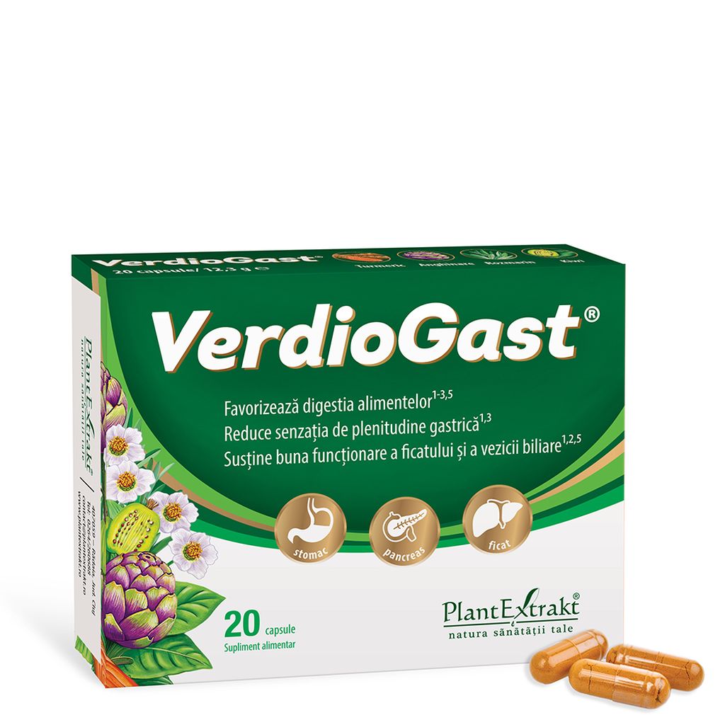 VerdioGast, PlantExtrakt | 20 capsule