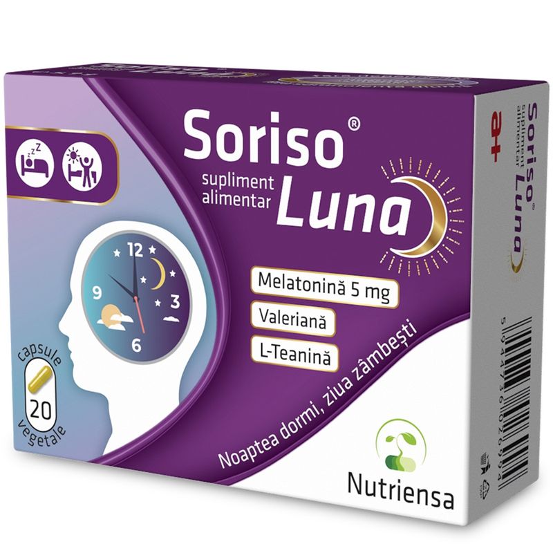 Soriso Luna, Antibiotice SA | 20 capsule