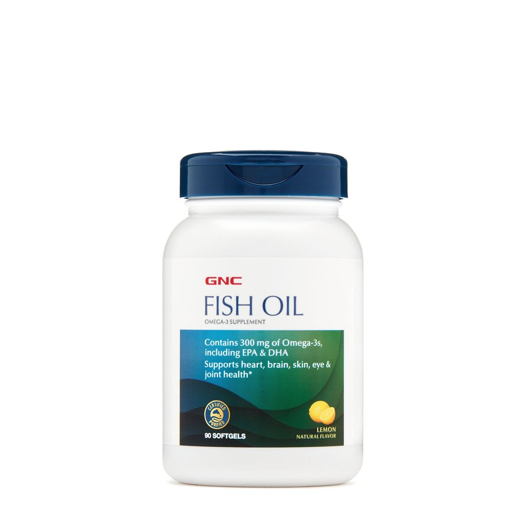 GNC Fish Oil, Ulei de Peste | 90 cps