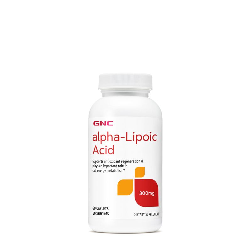 GNC Alpha-Lipoic Acid 300 mg, ALA Acid Alfa Lipoic | 60 tb