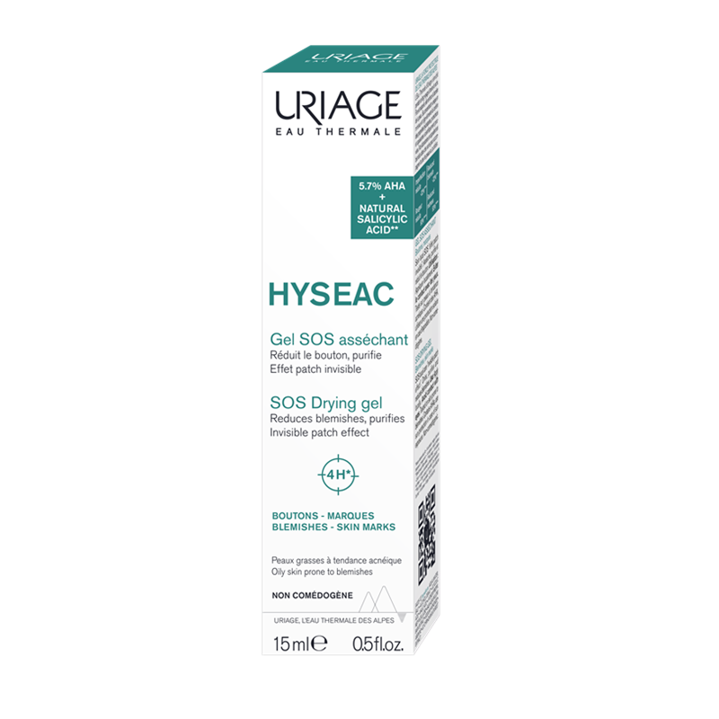 Gel SOS anti-imperfectiuni acneice Hyseac, Uriage | 15 ml