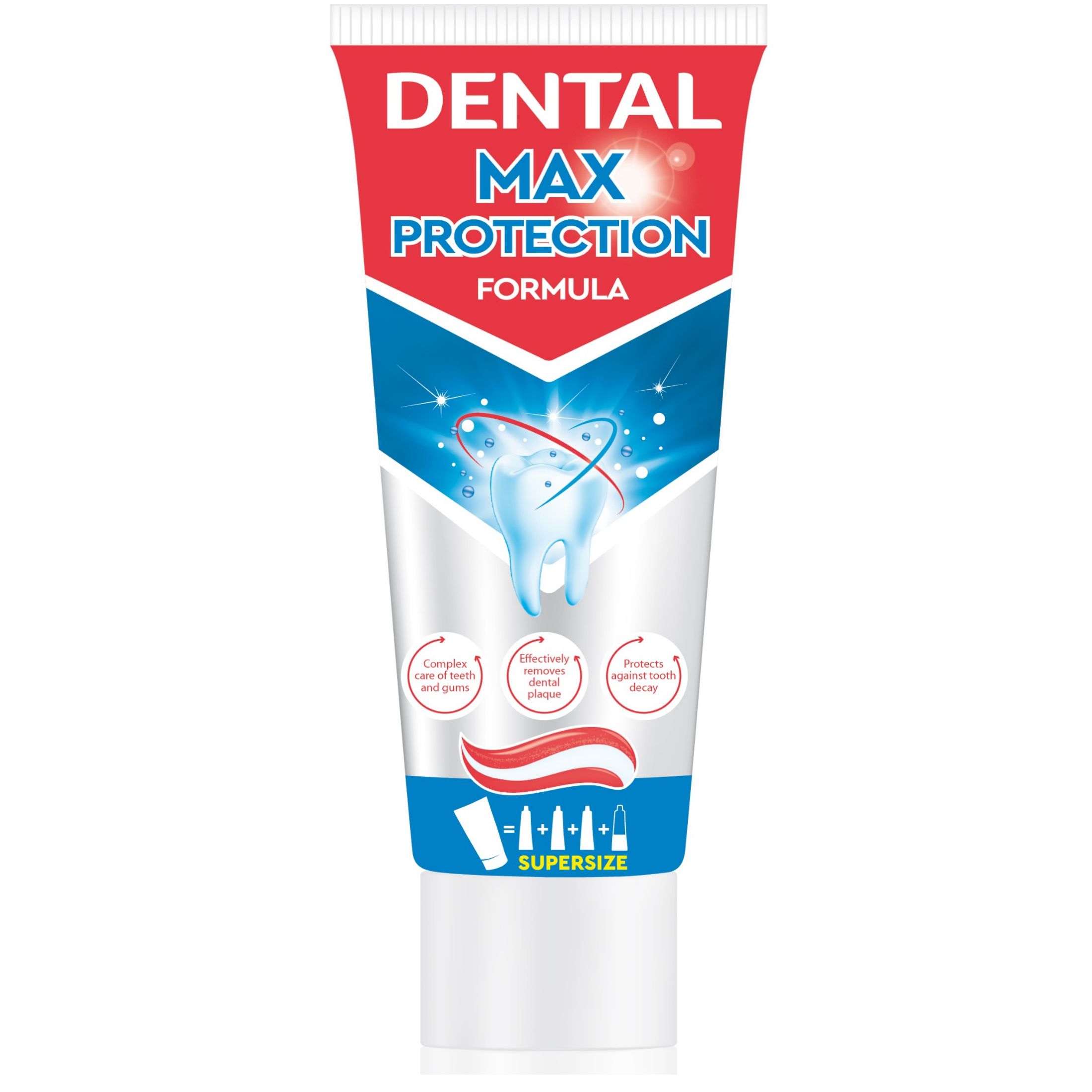 PASTA DE DINTI  DENTAL JUMBO MAX PROTECTION 250ML