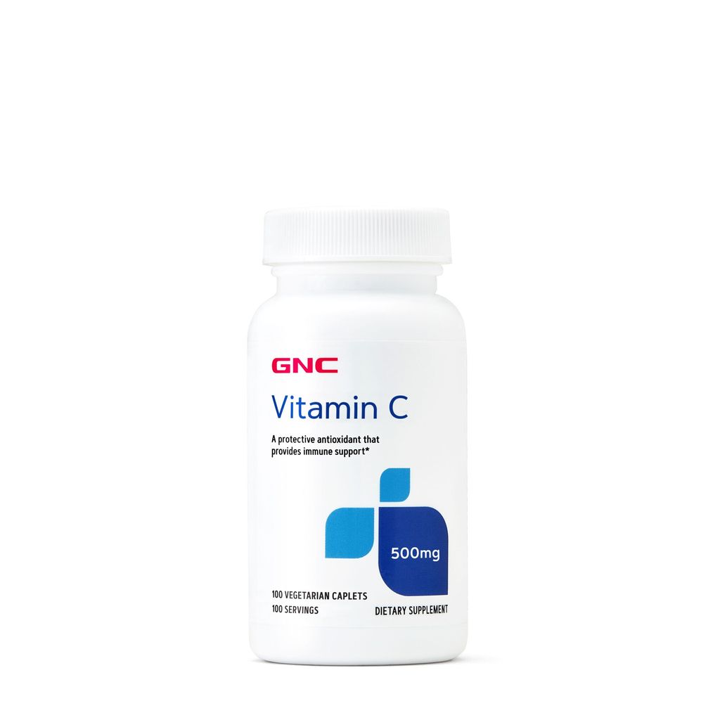 GNC Vitamina C 500 mg cu Macese | 100 tb