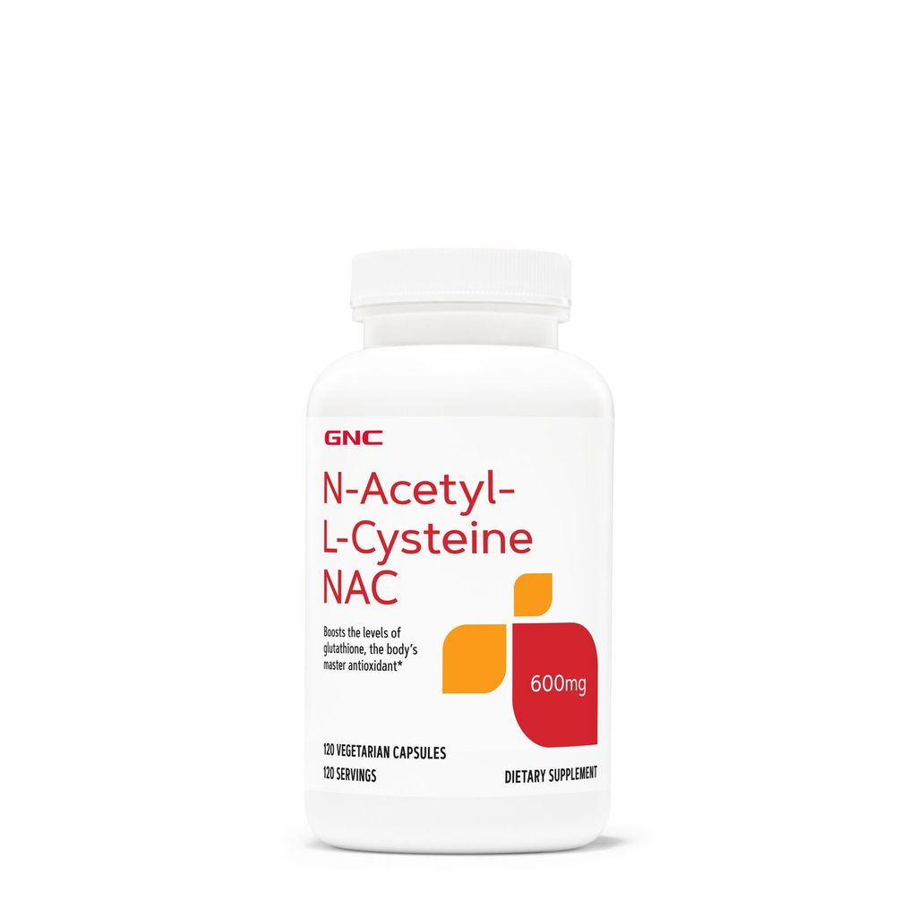 GNC N-Acetyl-L-Cysteine NAC 600 mg | 120 cps