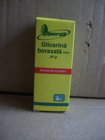 GLICERINA BORAXATA 10% 25G