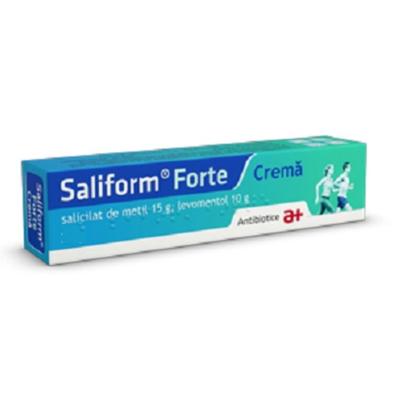 Saliform Forte crema, 150 mg/100mg/g, Antibiotice SA | 50 g