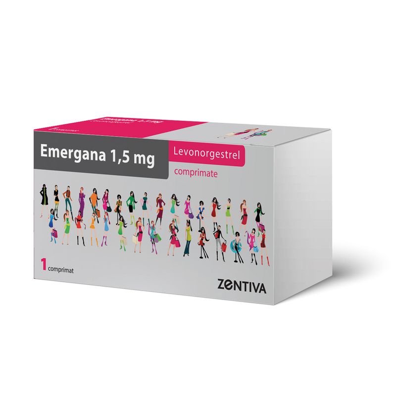 Emergana, 1,5 mg, Zentiva  | 1 comprimat