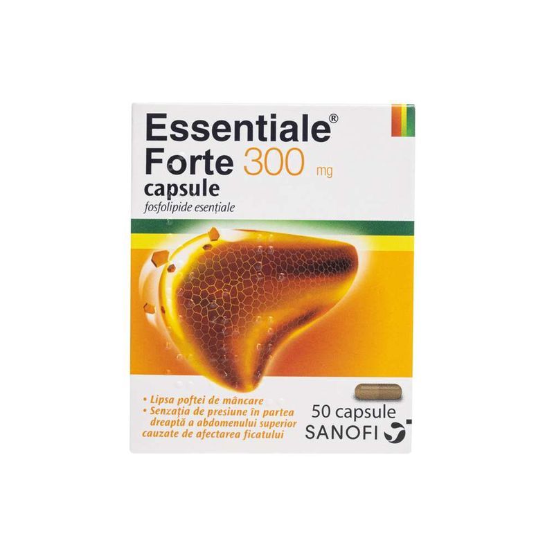 Essentiale Forte 300 mg, 50 capsule, Sanofi
