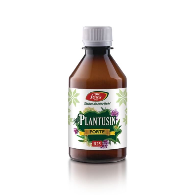 Plantusin Forte, R25, sirop tuse, Fares |  250 ml