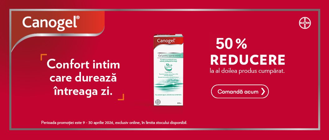 Promotie Canogel Aprilie