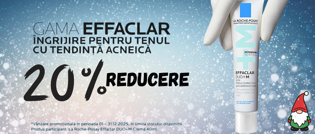 Effaclar Duo+M reduceri iarna