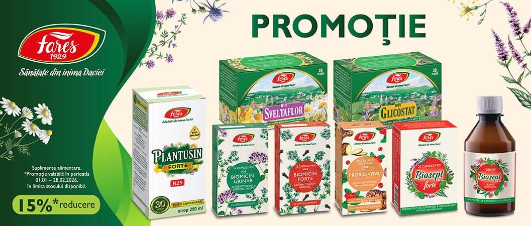 Fares ianuarie - februarie 2026