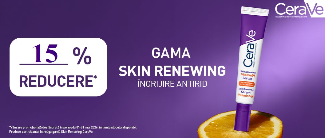 Promotie Cerave Skin Renewing mai 2026
