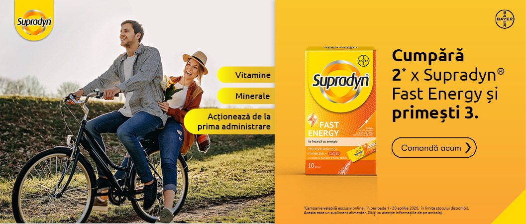 Promotie Supradyn Fast Energy Aprilie